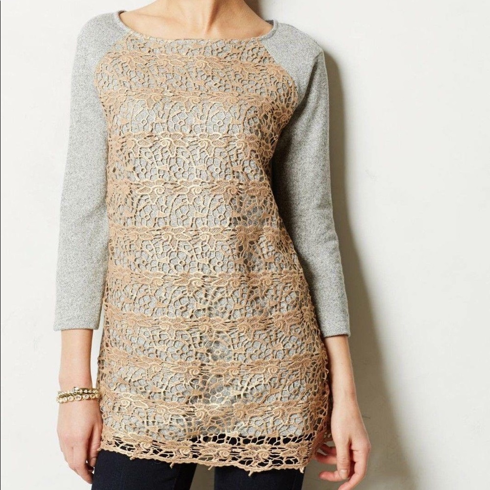 Anthropologie Dolan Tunic Sweatshirt
